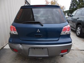 2004 MITSUBBISHI OUTLANDER XLS NAVY BLUE 2.4L AT 2WD 183877